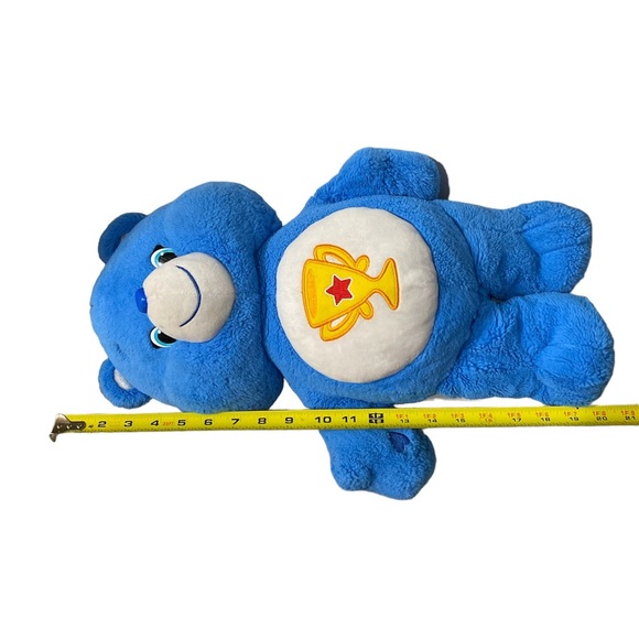 Care Bears Plush Champ Bear Large Stuffed Animal Blue Toy 20 inch Just Play - Picture 4 of 12